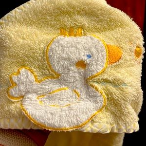 Baby Duck Hooded Towel.